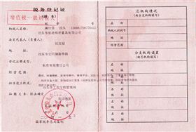 国税税务证